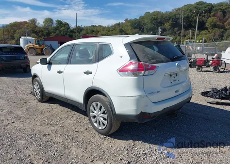 2016 Nissan Rogue S/Sl/Sv from USA, damaged, VIN KNMAT2MT4GP703873